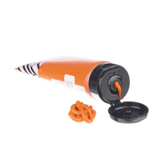 Orange Printing Paint 100ml image number 2