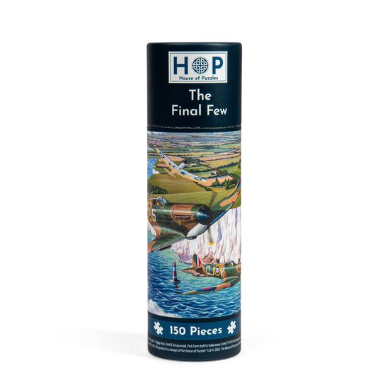 House of Puzzles The Final Few Jigsaw Puzzle Tube 150 Pieces image number 1