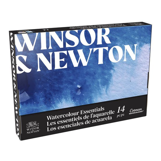 Winsor & Newton Cotman Watercolour Essentials Set 14 Pieces image number 1