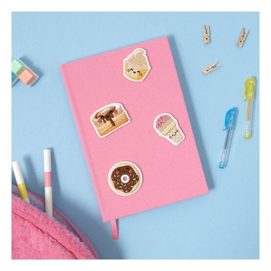 Kawaii Treats Patch Felt Notebook A5  image number 2