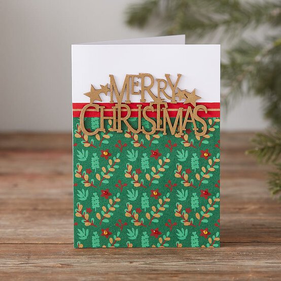How to Make a Heat Embossed Card image number 1