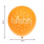 Bright Congrats Latex Balloons 10 Pack image number 2