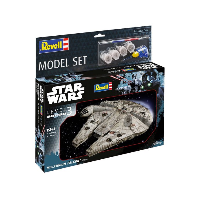 Revell Star Wars Millennium Falcon Model Set 1:241 image number 1