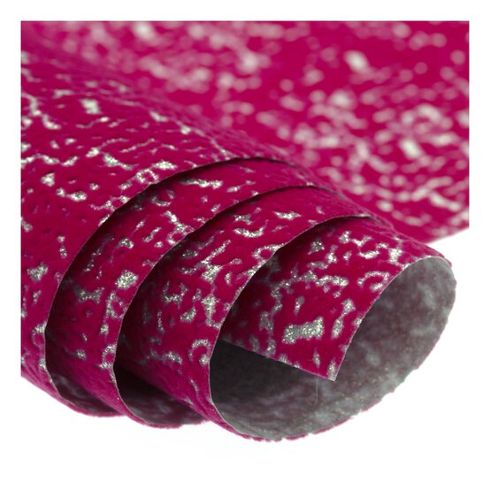 Pink Spot Patterned Flock Iron-On Vinyl 12 x 24 Inches image number 3