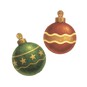 Bauble Present Card Toppers 2 Pack  image number 1