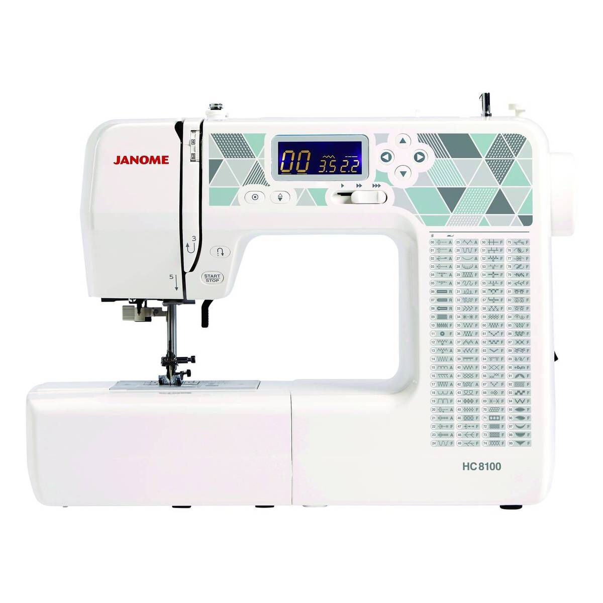 Janome HC8100 Computerised Sewing Machine Hobbycraft