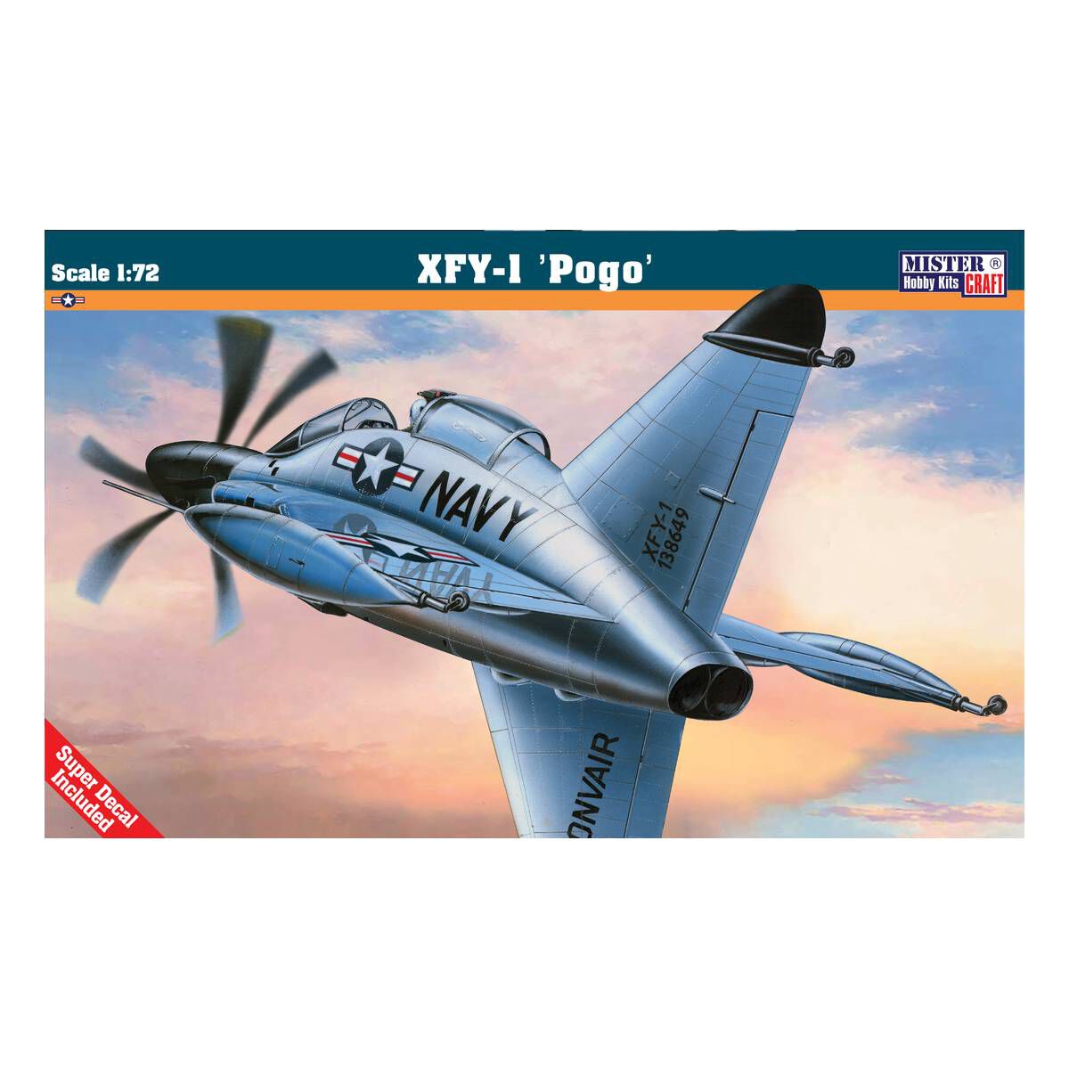 MisterCraft XFY1 Pogo Model Kit 172 Hobbycraft
