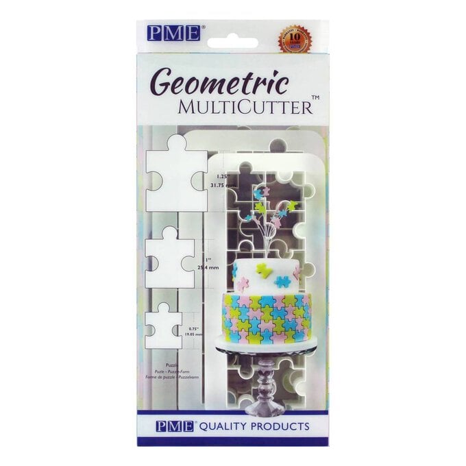 PME Puzzle Geometric MultiCutter 3 Pack image number 1