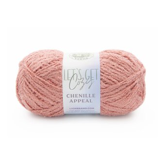 Lion Brand Rose Dawn Chenille Appeal 100g