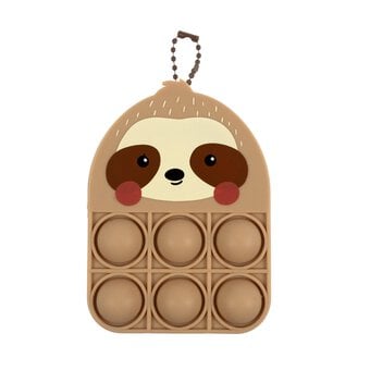 Mini Pop-Up Sloth Backpack Coin Purse