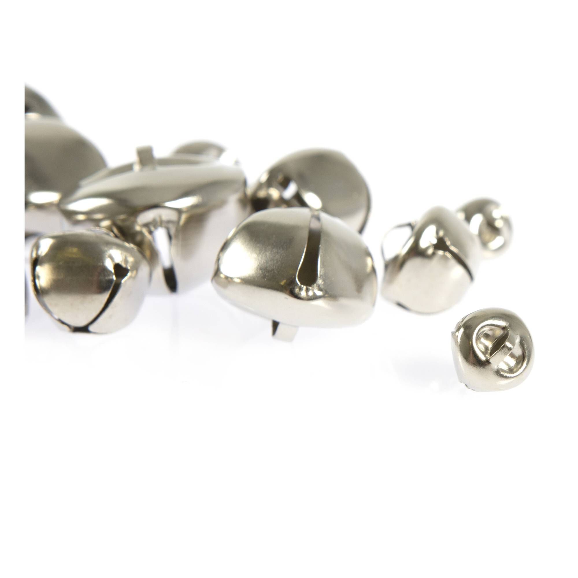 Silver Jingle Bells 20 Pack Hobbycraft