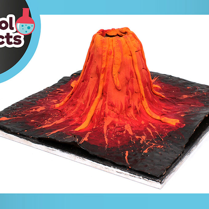 Clay　Make　Volcano　How　Hobbycraft　to　a