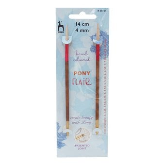 Pony Flair Circular Interchangeable Knitting Needles 4mm image number 2