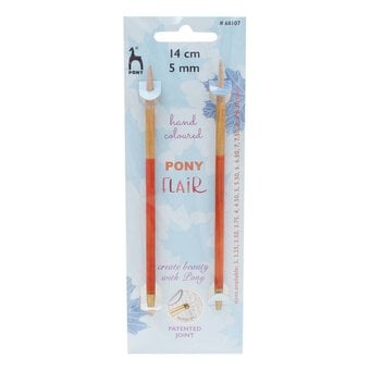 Pony Flair Circular Interchangeable Knitting Needles 5mm image number 2