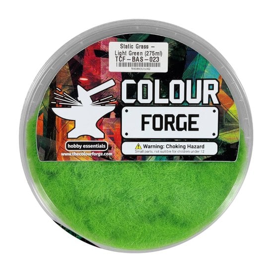 Colour Forge Light Green Static Grass 275ml  image number 1