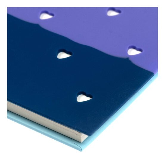 Multicolour Blue Charm Notebook A5 image number 4