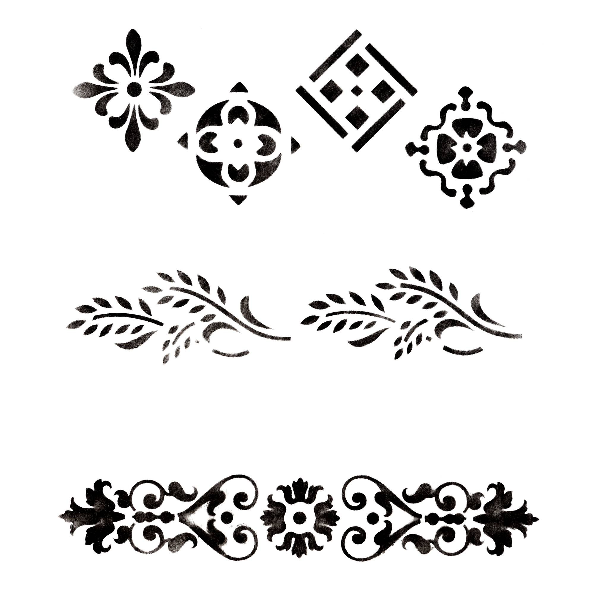 Décor Stencil 21cm x 29cm Hobbycraft