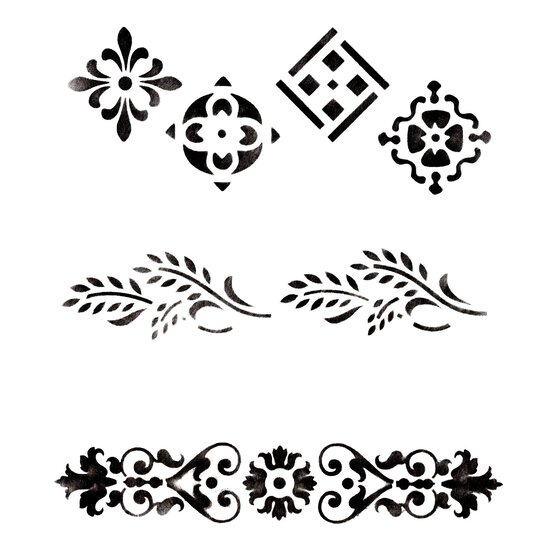 Décor Stencil 21cm x 29cm image number 2