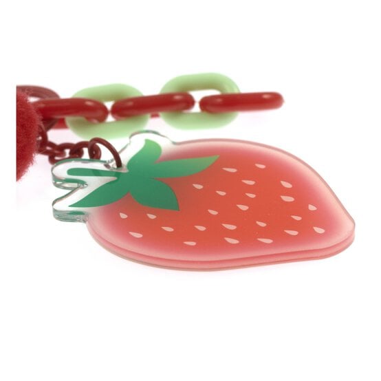 Strawberry Keyring image number 3