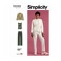 Simplicity Shawl Jacket and Trousers Sewing Pattern S9383 (6-14) image number 1