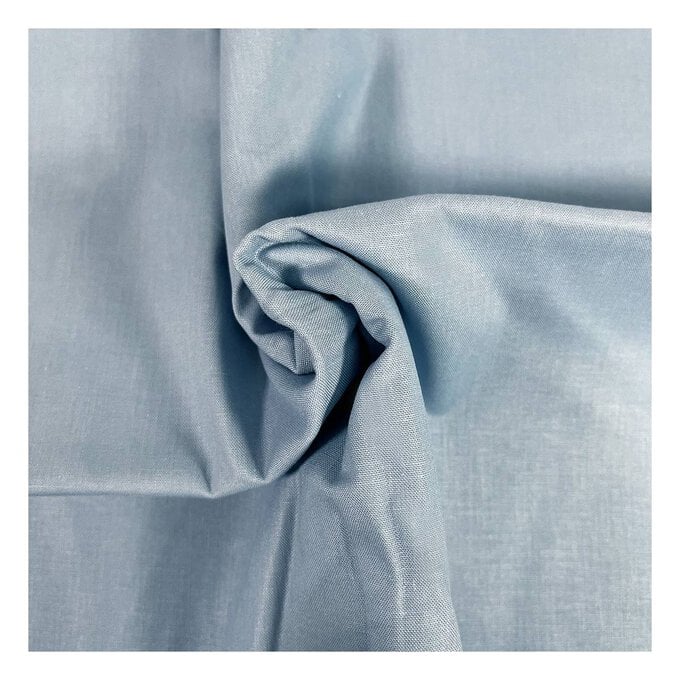 Denim Organic Premium Cotton Fabric by the Metre image number 1