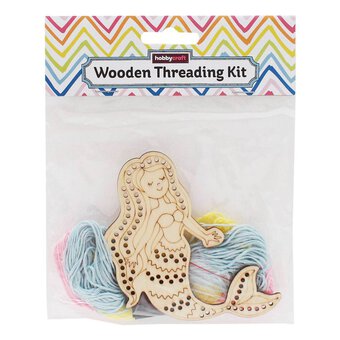 Mermaid Wooden Threading Kit