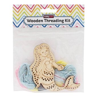 Mermaid Wooden Threading Kit image number 2