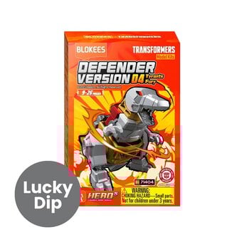 Assorted Blokees Transformers Defender Version 04 Tyrants Fury Model Kit