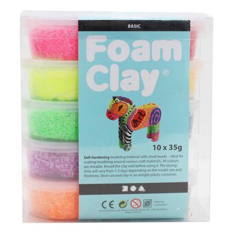 Basic Foam Clay 35g 10 Pack