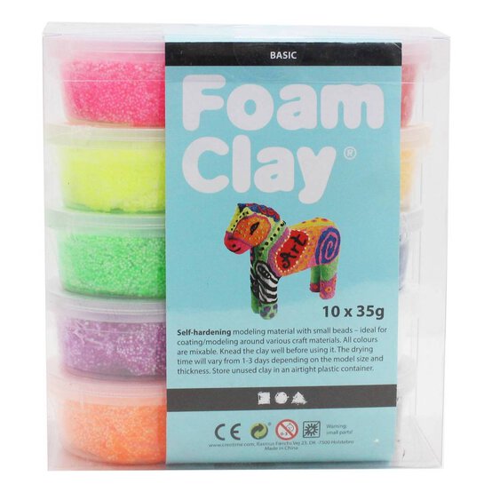 Basic Foam Clay 35g 10 Pack image number 2