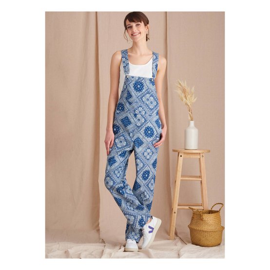 Simplicity Women&rsquo;s Overalls Sewing Pattern S9590 image number 4