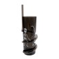 Black Twisted Straw Skeleton Cup 380ml  image number 3