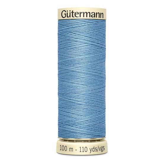 Gutermann Blue Sew All Thread 100m (143) image number 1