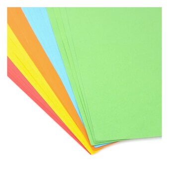 Bright Coloured Paper A4 20 Pack image number 4