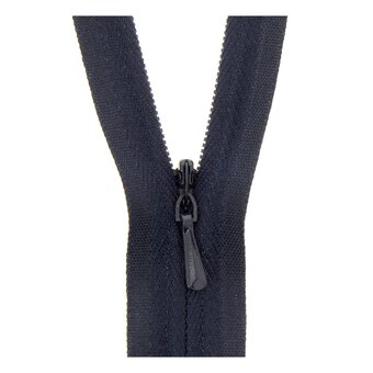 Milward Dark Navy Nylon Closed-End Concealed Zip 60cm
