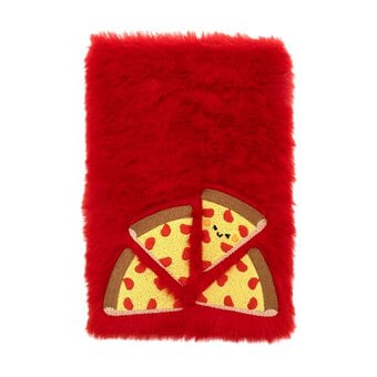 Furry Pizza Notebook A5