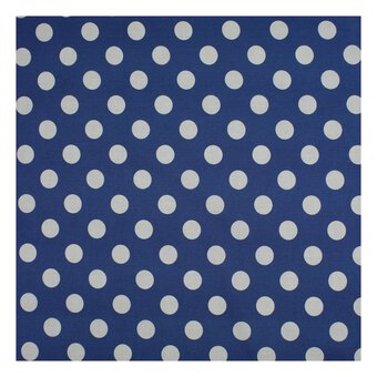 Denim Hometown Chambray Dots Fabric by the Metre image number 2