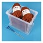 Whitefurze Allstore 18.5 Litre Clear Storage Box  image number 2