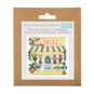 Trimits Florist Mini Cross Stitch Kit 13cm x 13cm image number 1