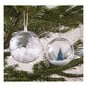 Frosted Bottle Brush Trees 5cm 4 Pack image number 3