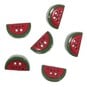 Trimits Watermelon Craft Buttons 6 Pieces image number 1