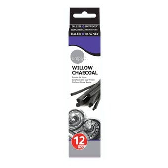 Daler-Rowney Simply Willow Charcoal 12 Pack