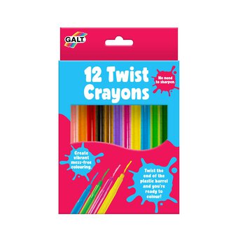 Galt Twist Crayons 12 Pack 