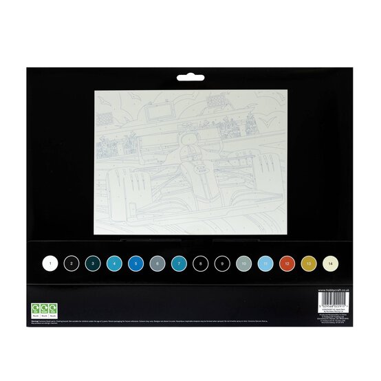 Racing Car Paint by Numbers image number 6