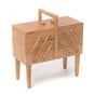 Wooden Cantilever Sewing Box image number 1