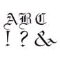 Monogram Alphabet Stencil 21cm x 29cm image number 2