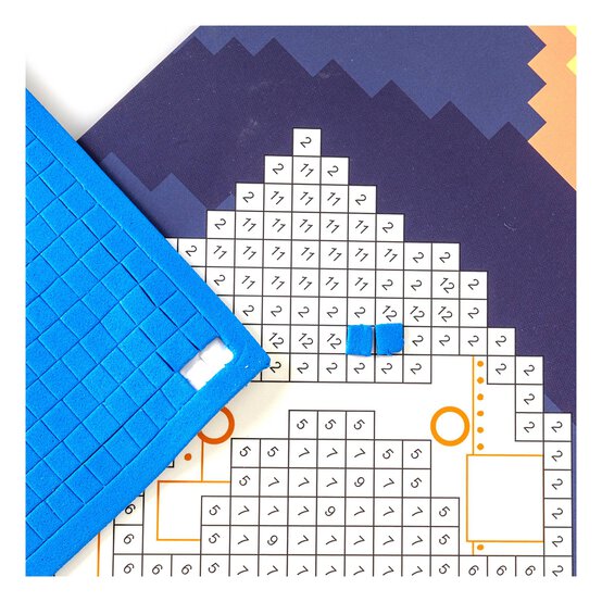 Space Pixelation Art Set image number 2