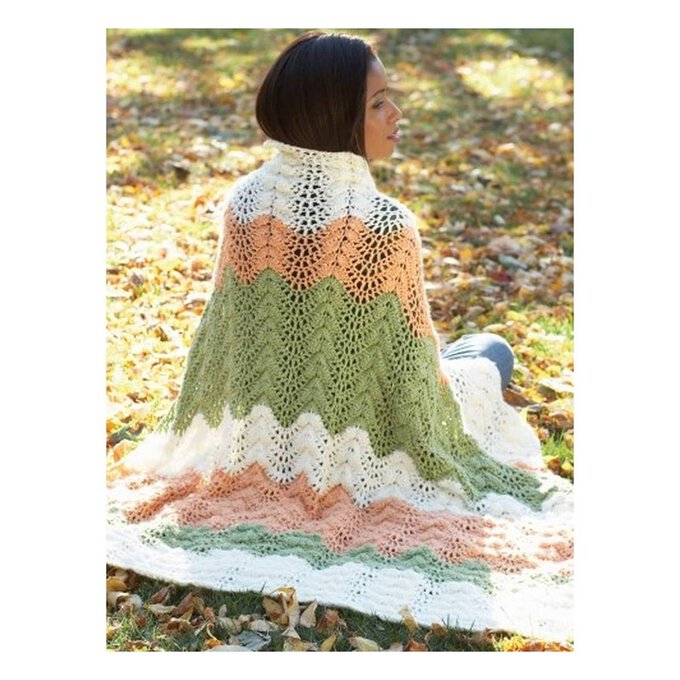 FREE PATTERN Caron Ripple Afghan Hobbycraft