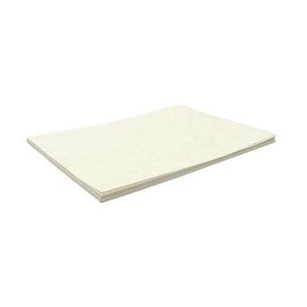 Cream Parchment Paper Writing Pad A4 40 Sheets image number 3