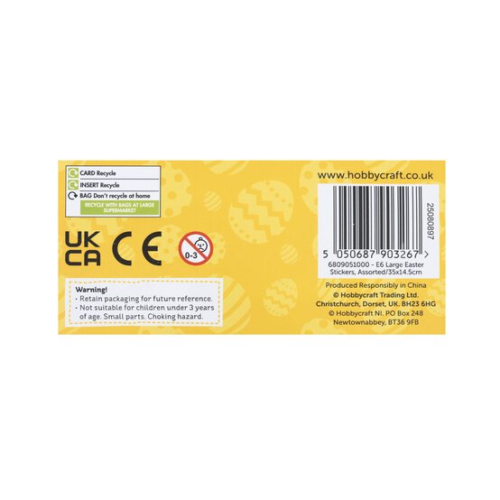 Easter Holographic Laser Stickers image number 4